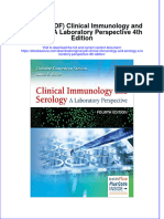 Original PDF Clinical Immunology and Serology A Laboratory Perspective 4th Edition PDF