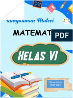 Rangkuman Materi Matematika 6