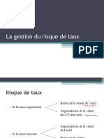 Gestion Du Risque de Taux