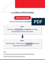 Link Aadhaar To PAN User Manual