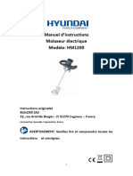 Hyundai Malaxeur A Peinture Et Beton 1200w 3661602009029