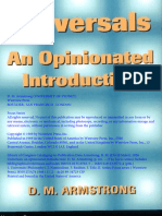 Armstrong D. M. - Universals - An Opinionated Introduction (1989, Westview Press)