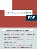 Control and Opposition