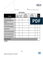 Role Play Rubric - 16