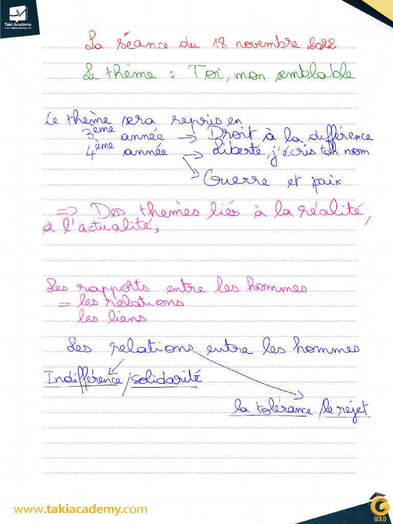 6378a7b70bea5 - Corrigé - Toi, Mon Semblable B | PDF