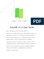User Guide - ColorOS - 11.3 - V1.0 - 20210816