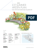 Hot Summer Garden Plan