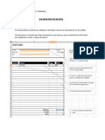 Actividad Validación de Datos