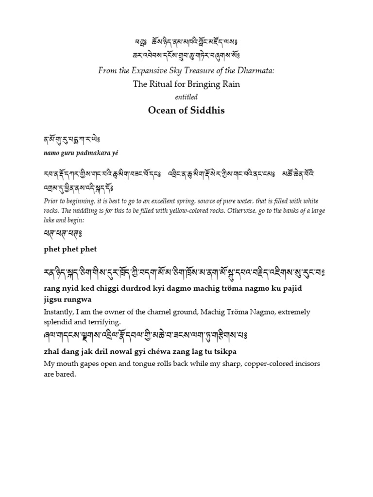 Rain Ritual.2 | PDF
