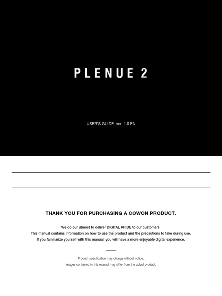 PLENUE 2 Mark EN | PDF | Personal Computers | Usb