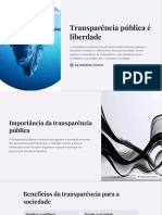 Transparência publica e liberdade