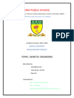 Genetic Disorders