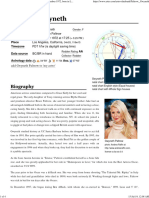 Astro-Databank - Gwyneth Paltrow