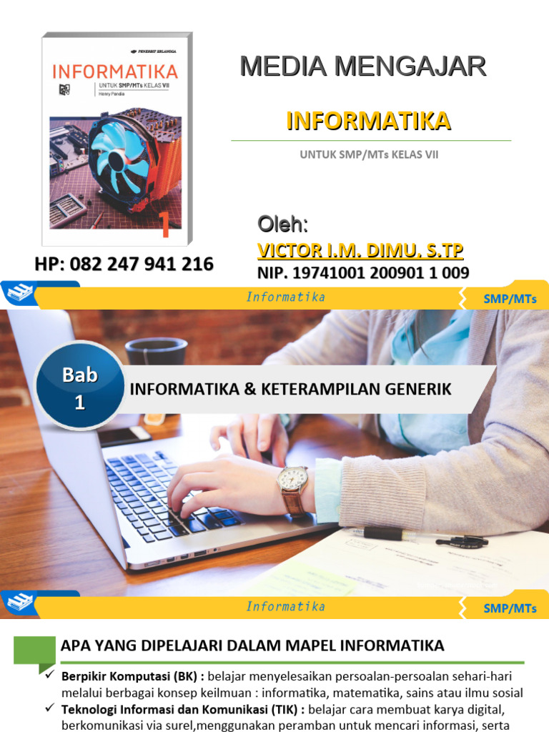 Informatika Dan Keterampilan | PDF