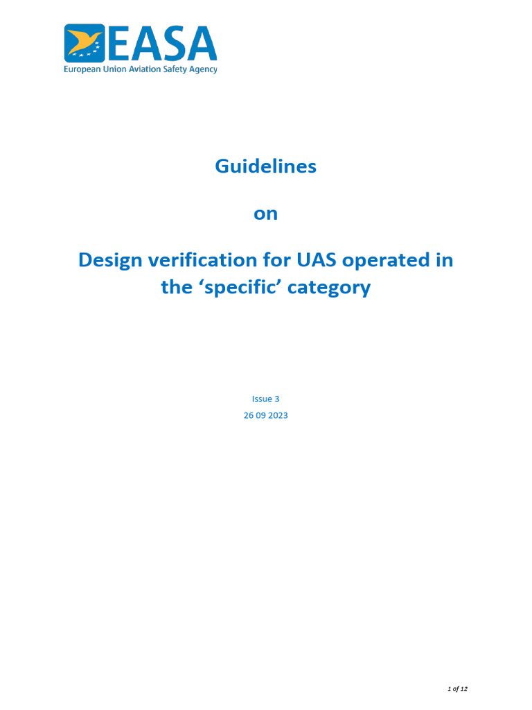 DVR Guidelines Issue 3 | PDF | Unmanned Aerial Vehicle | Verification ...