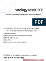 Dermatology MiniOSCE