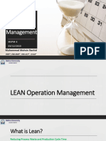 Strategic Operations MGT