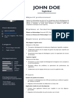 Exemplaire de CV Powerpoint