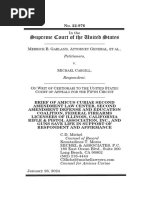 Second Amendment Law Center &amp Allies File Amicus Brief in SCOTUS' Garland v. Cargill