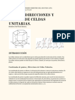 Estructuras Cristalinas.