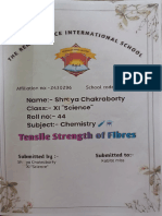 XI Sample Paper of Chemistry Project
