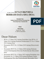Slide - Penyusunan RKP - Permendes 21 - 2020