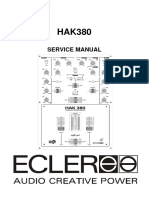 Ecler Hak380 Mixer Service Manual
