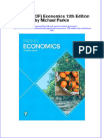 Original PDF Economics 13th Edition by Michael Parkin PDF