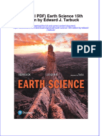 Original PDF Earth Science 15th Edition by Edward J Tarbuck PDF