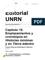 Araucania-Norpatagonia II - Capítulo 18. Emplazamientos y Cronotopos en Historias Mínimas y en Tierra Adentro - Editorial UNRN