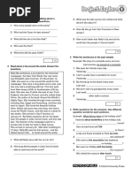Project Explore 2 Unit 5 Test | PDF | Foreign Language Studies | Home ...