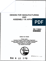 Design For Manufacturing AND Assembly in Apparel: Debbie
