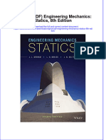 Original PDF Engineering Mechanics Statics 8th Edition PDF