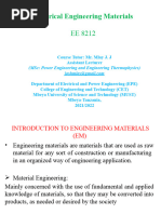 Electrical Engineering Materials (Em) 1