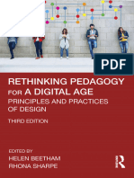 Beetham and Sharpe Rethinking Pedagogy For A Digital Age