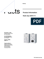 91E068-I - Product - Information - Radio Spy DZW1171