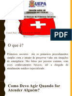 Projeto Educação em Saúde Nas Escolas Programa Noções Básicas de Primeiros Socorros