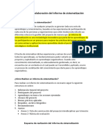 Guía para la elaboración del informe de sistematización