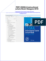 Original PDF Esska Instructional Course Lecture Book Glasgow 2018 PDF