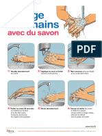 Appliquer Le Savon Et Frotter Bien Savonner Entre Les Doigts Mouiller Abondamment