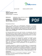 Carta Notificación Por Correo Electrónico