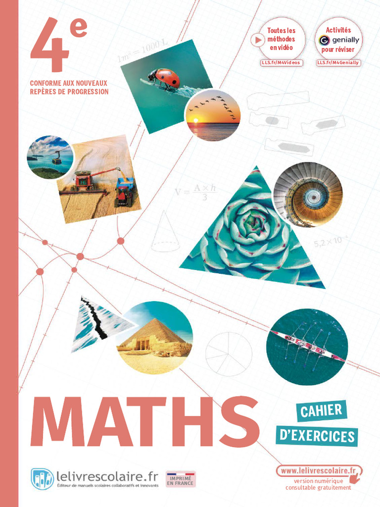 Cahier d'exercices Maths 4ème PDF | PDF