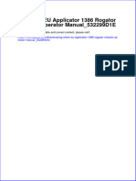 Ag Chem Eu Applicator 1386 Rogator Chassic Operator Manual 532299d1e