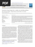 Penetration of Drugs Through Skin, A Complex Rate-Controlling Membrane