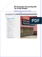 Original PDF Financial Accounting 8th by Craig Deegan PDF