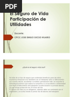 Vida Ley Presentacion Rimac | PDF | Salario | Seguro