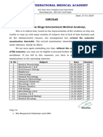 Circular 1138 - Direct Students - Examinations - 27 Jan 2024