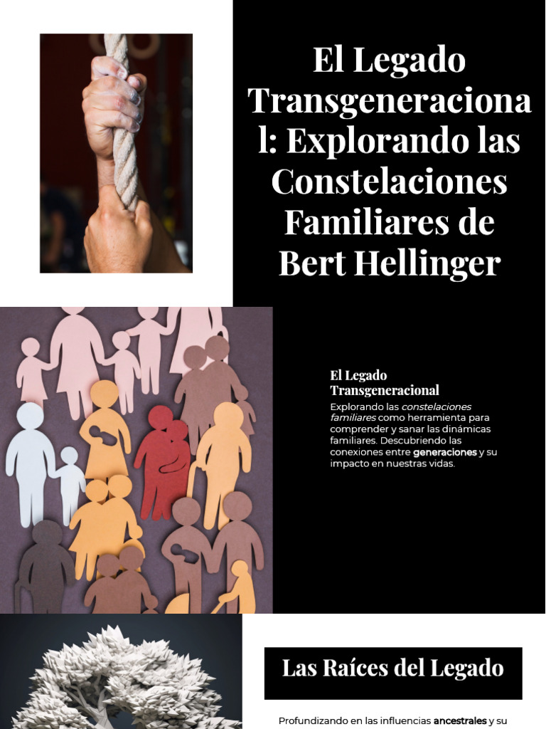 El Legado Transgeneracional Explorando Las Constelaciones Familiares de ...