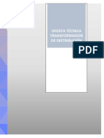 Ficha Tecnica TFD 45 kVA, 13.2 KV, CLASE 15 KV