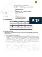 PROGRAMACIÓN CURRICULAR ANUAL 2023 de 4TO Ok